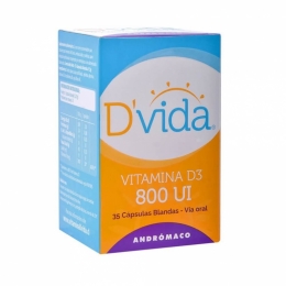 DVIDA 800UI CAP BLA X 35