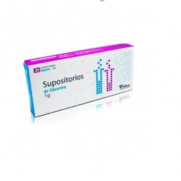 SUP. DE GLICERINA INFANTIL 1 G X 20