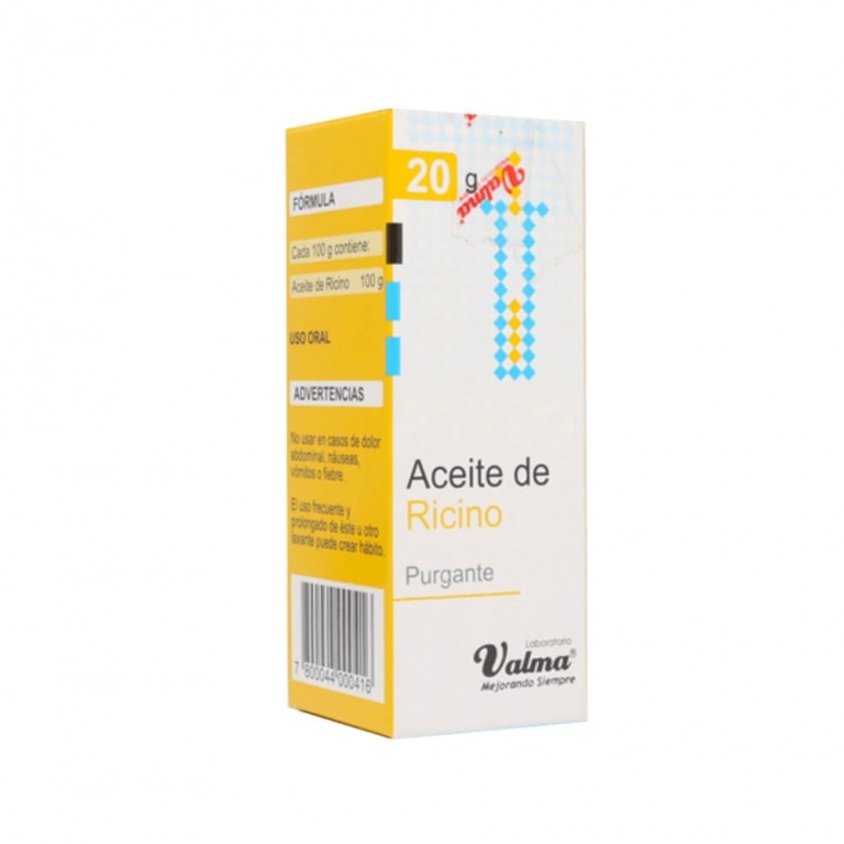 ACEITE RICINO PURO X 20 ML