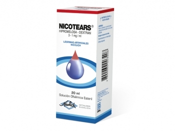 NICOTEARS SOL OFT X 20 ML