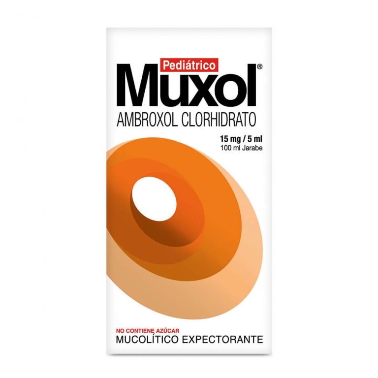 MUXOL PEDIATRICO JARABE 15 MG X 100 ML