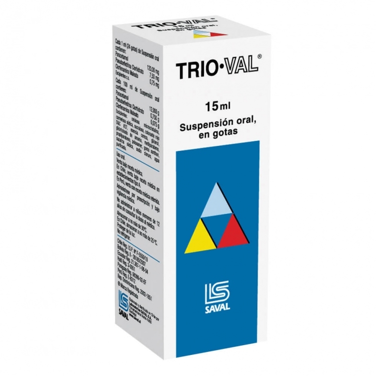 TRIO VAL X 15 ML GOTAS