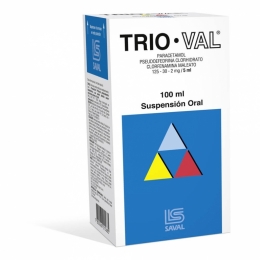 TRIO VAL X 100 ML SUSPENSION