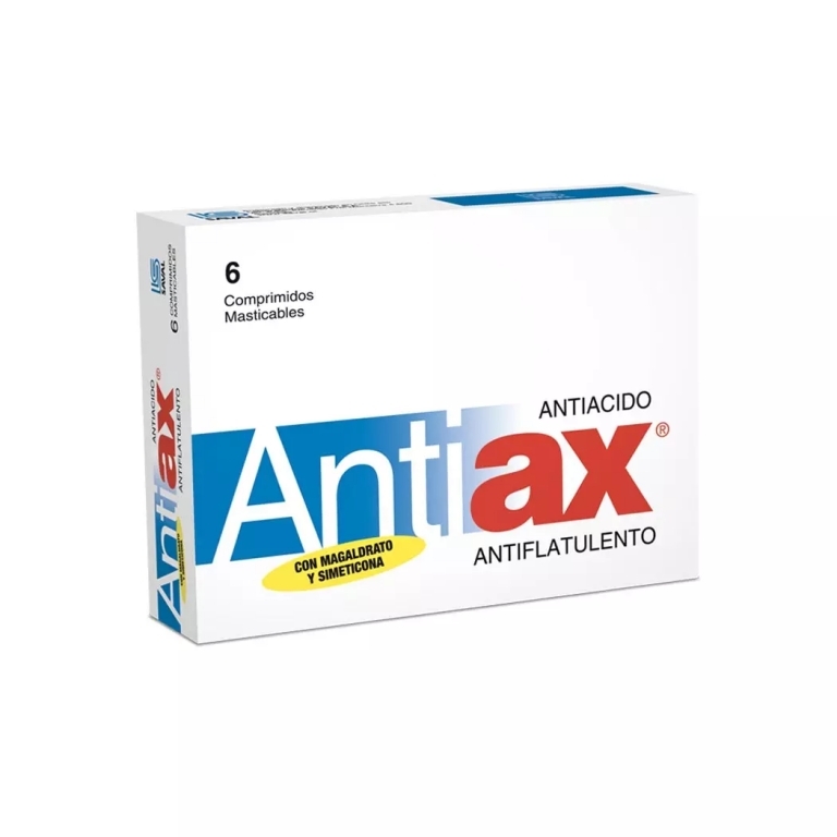 ANTIAX  X 6 COMPRIMIDOS MASTICABLES
