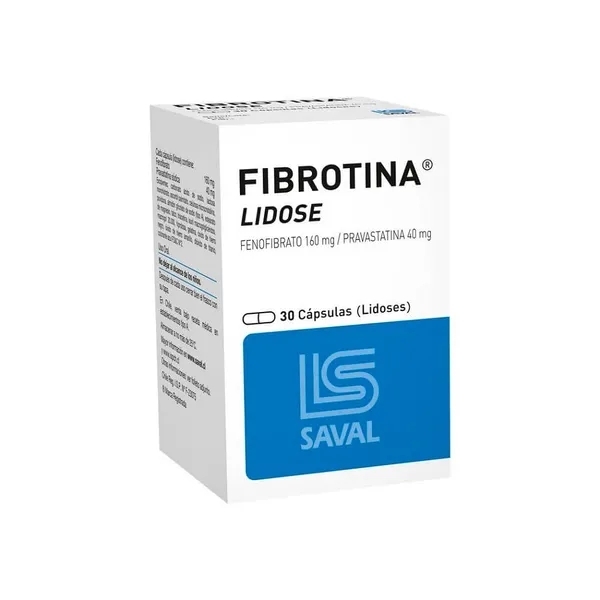 FIBROTINA LIDOSE 160/40 MG X 30 CÁPSULAS