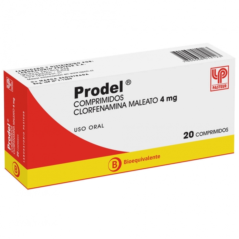 PRODEL 4 MG X 20 COMPRIMIDOS (BE)