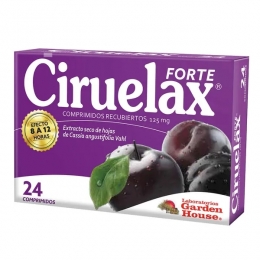 CIRUELAX FTE COM 125 MG X 24