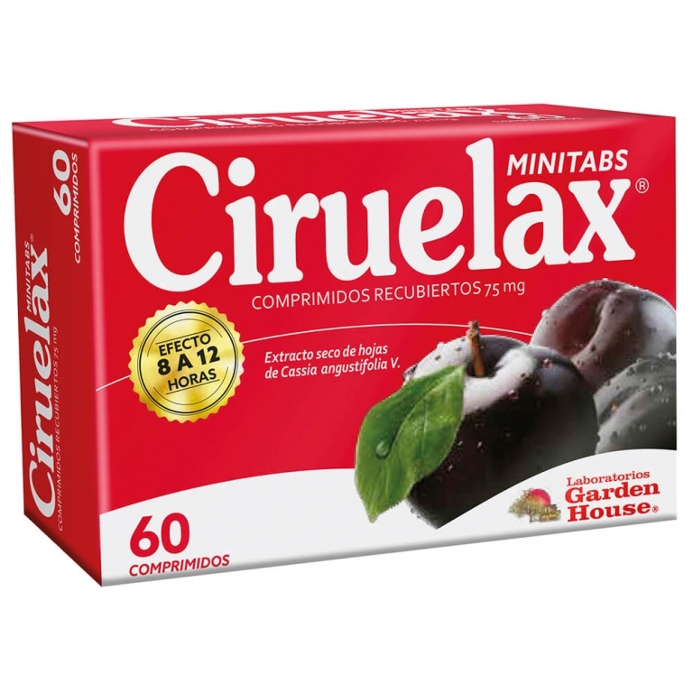 CIRUELAX MINITAB  75 MG X 60 COMPRIMIDOS