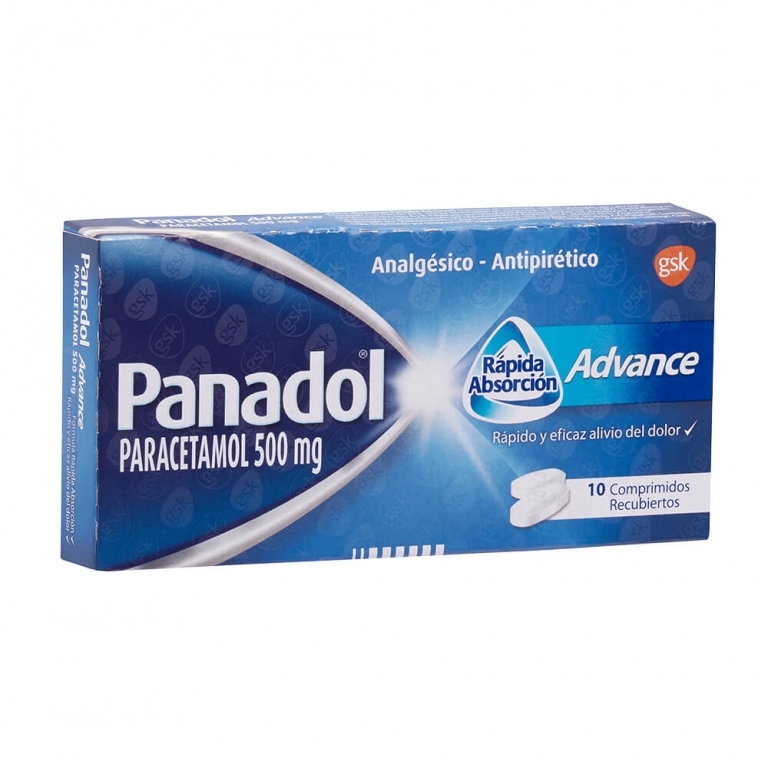 PANADOL ADV 500 MG X 12 COMPRIMIDOS
