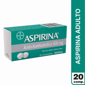 Aspirina 500 mg x 20...