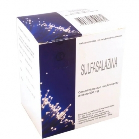 SULFASALAZINA COM 500 MG X...