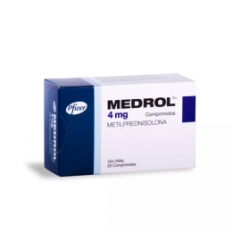 MEDROL COM  4 MG X 20