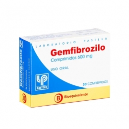 GEMFIBROZILO 600 MG X 30 COMPRIMIDOS