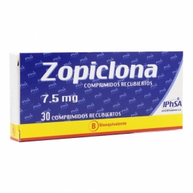 ZOPICLONA COM 7,5 MG X 30...