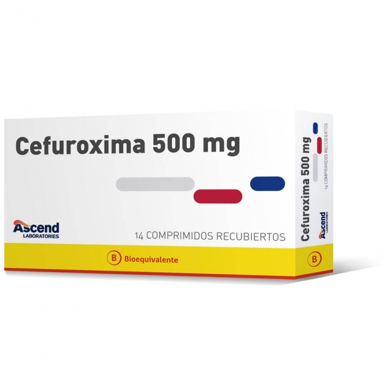 CEFUROXIMA 500 MG X 14 COMPRIMIDOS