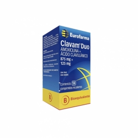 CLAVAM DUO COM 875/125 MG X...