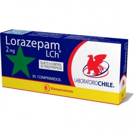 LORAZEPAM 2 MG X 30...