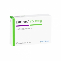 EUTIROX 75 MCG X 50 COMPRIMIDOS