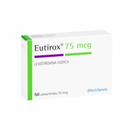 EUTIROX COM 75 MCG X 50