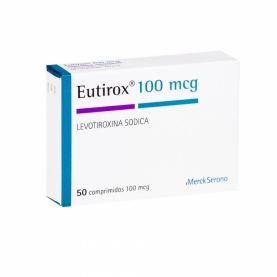 EUTIROX 100 MCG X 50 COMPRIMIDOS