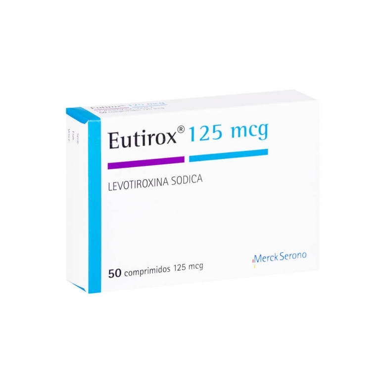 EUTIROX 125 MCG X 50 COMPRIMIDOS
