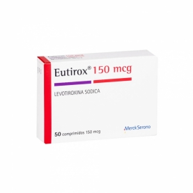 EUTIROX 150 MCG X 50 COMPRIMIDOS