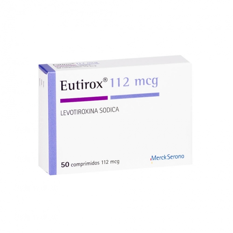 EUTIROX COM 112 MCG X 50