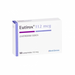 EUTIROX 112 MCG X 50 COMPRIMIDOS