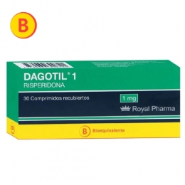 DAGOTIL 1 MG X 30 COMPRIMIDOS RECUBIERTOS (BE)