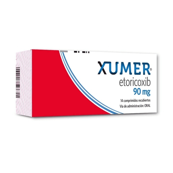 XUMER 90 MG X 14 COMPRIMIDOS RECUBIERTOS (BE)