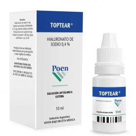 TOPTEAR SOL OFT 0,4% X 10 ML (DM)