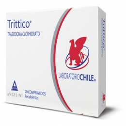 TRITTICO CAP 25 MG X 20