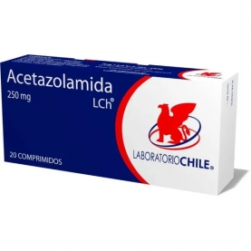 ACETAZOLAMIDA COM 250 MG X...