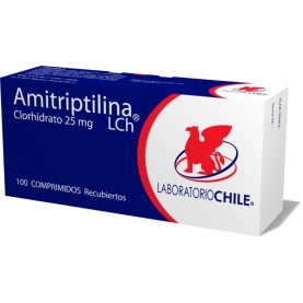 Amitriptilina 25 mg x 100...