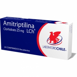 AMITRIPTILINA COM 25 MG X 25