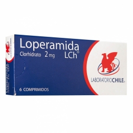 LOPERAMIDA COM 2 MG X 6 CHILE