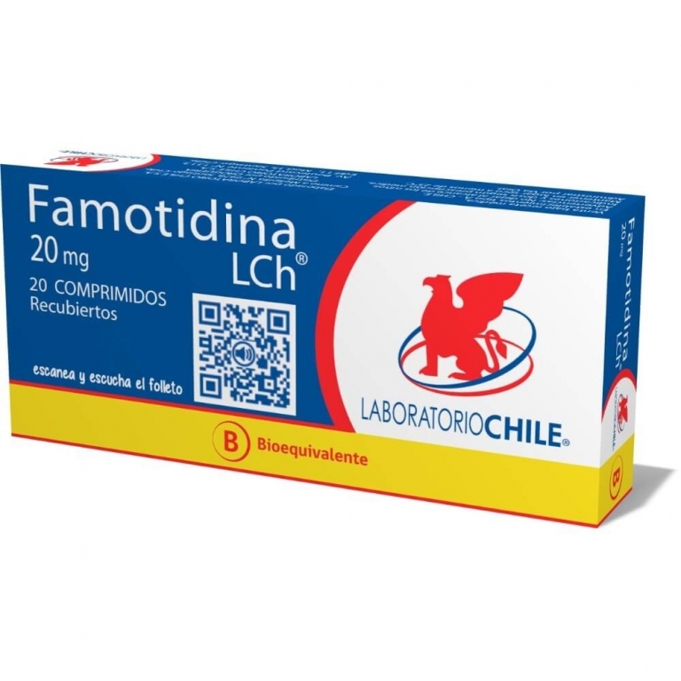 FAMOTIDINA 20 MG X 20 COMPRIMIDOS