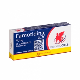 FAMOTIDINA 40 MG X 10 COMPRIMIDOS