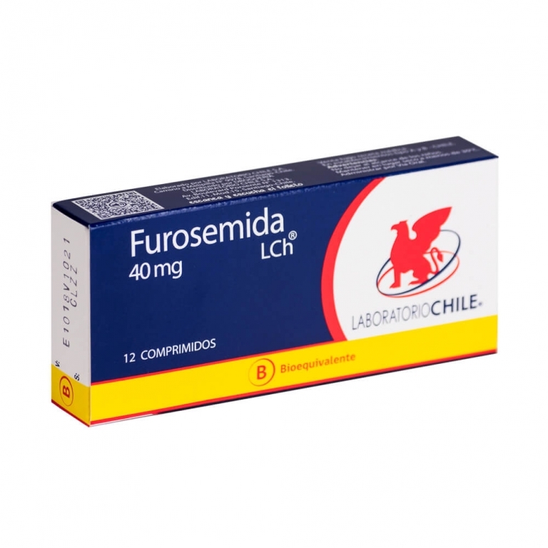 FUROSEMIDA 40 MG X 12 COMPRIMIDOS CHILE