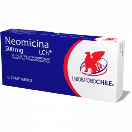 Neomicina 500 mg x 12 comprimidos