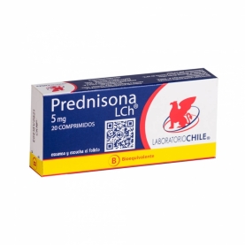 PREDNISONA COM  5 MG X 20...