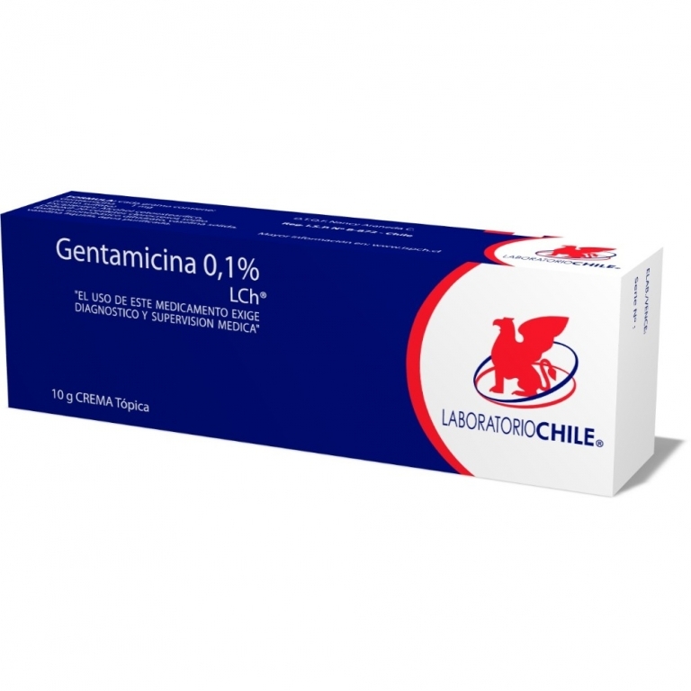 GENTAMICINA CRE 0,1% X 10 GR CHILE