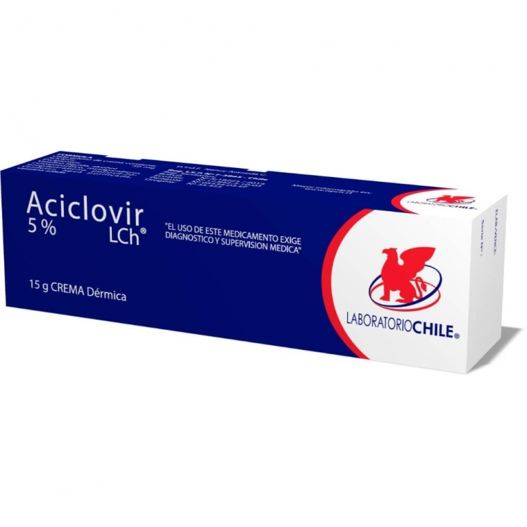 Aciclovir 5% x 15 gr Crema Dérmica
