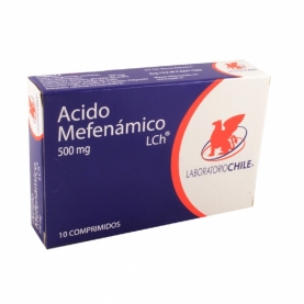 ACIDO MEFENAMICO COM 500 MG...