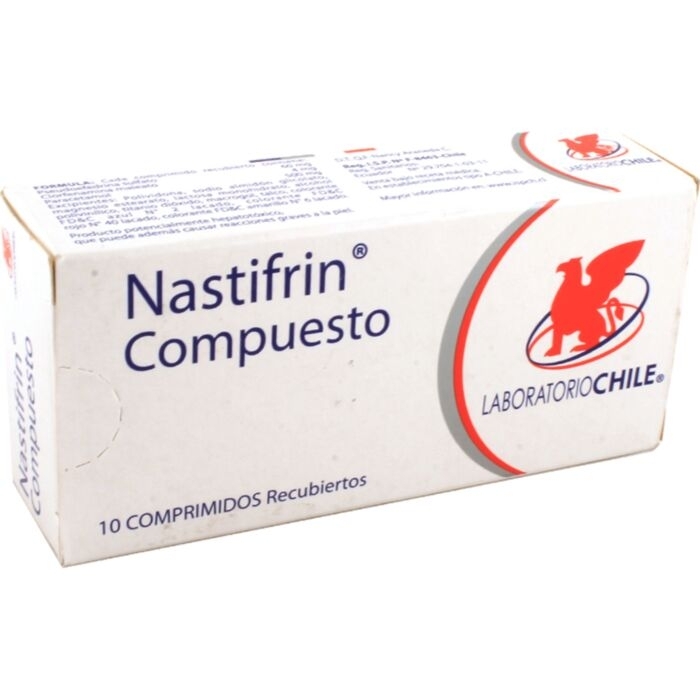 NASTIFRIN COMPUESTO  X 10 COMPRIMIDOS