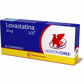 LOVASTATINA COM 20 MG X 28...