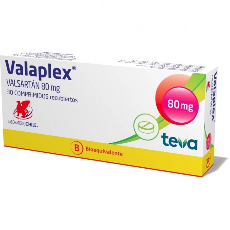 VALAPLEX  80 MG X 30 COMPRIMIDOS