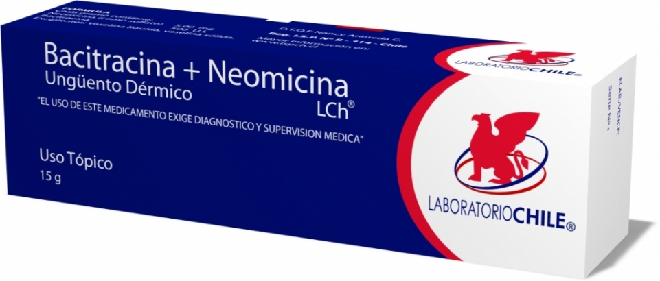 BACITRACINA+NEOMICINA UNGUENTO X 15 G 