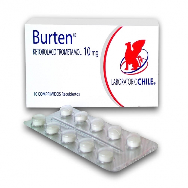 BURTEN COM 10 MG X 10