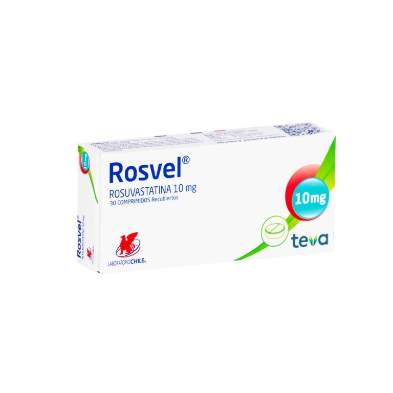 ROSVEL 10 MG X 30 COMPRIMIDOS